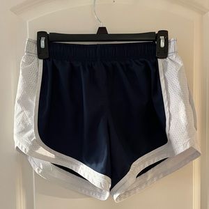 2 PAIRS Athletic Works Navy Blue and White Athletic Shorts S (4-6)
